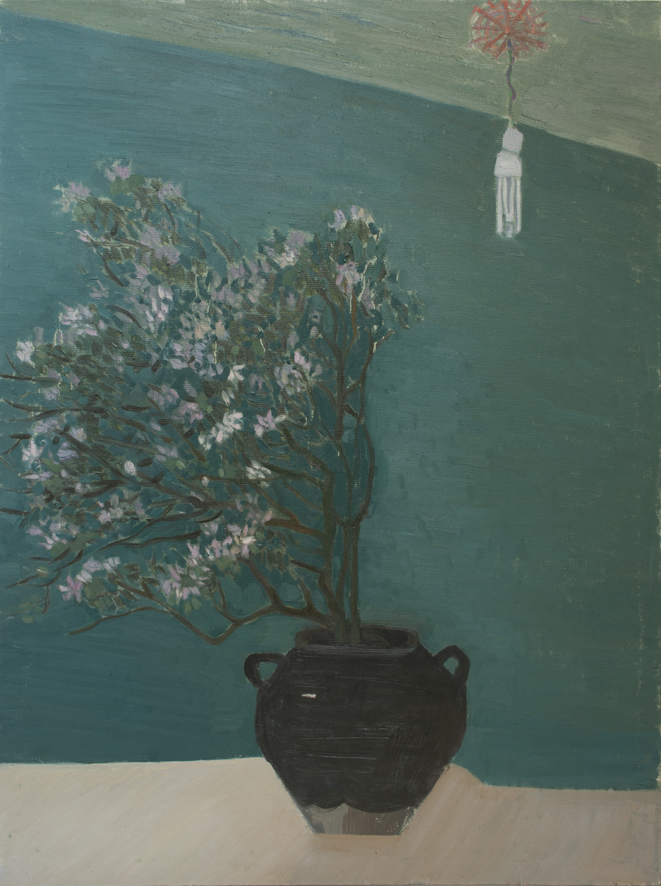 《花与节能灯》2014年(60X80).jpg