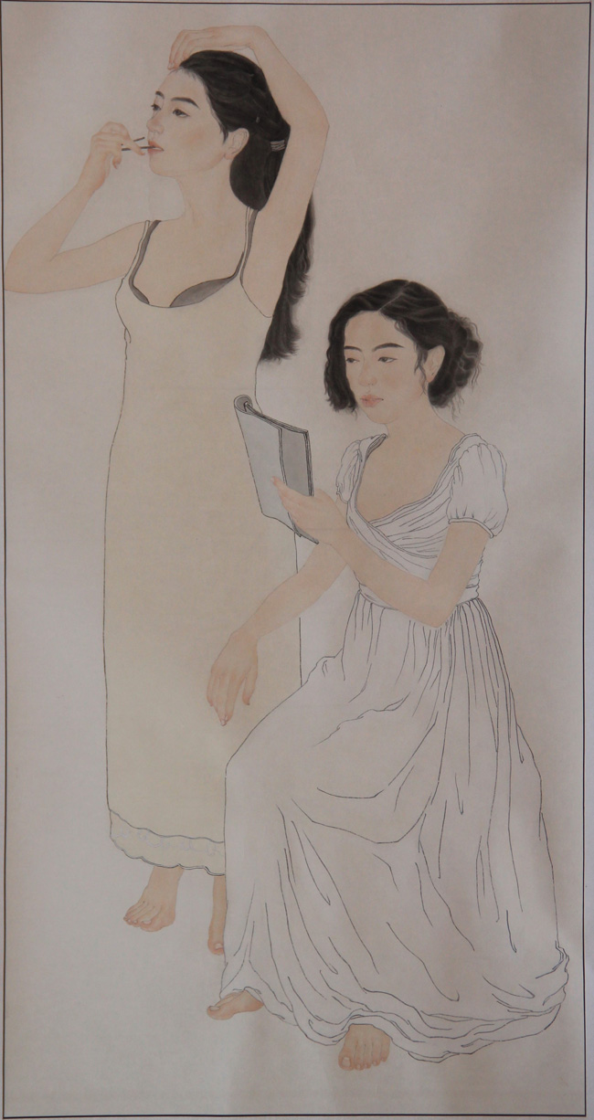 陈杨子菁《午后》98cm x 196cm.jpg