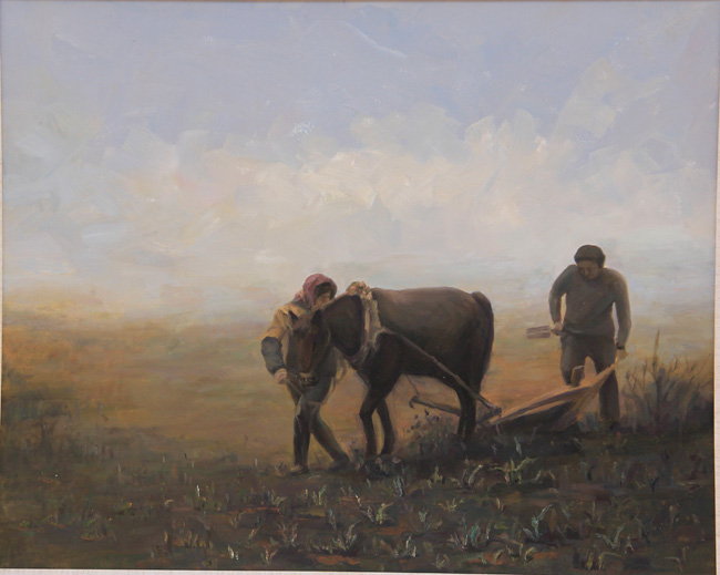 陶琴 《晨耕》80cm x 100cm.jpg