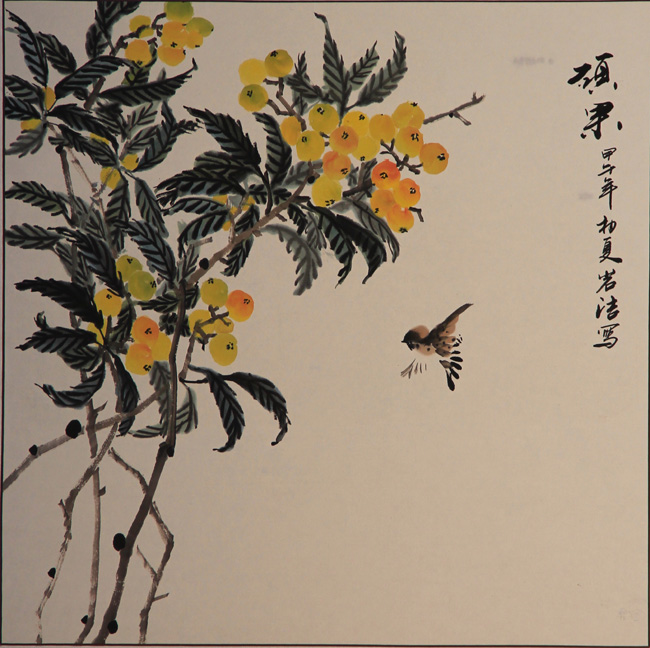 董岩洁 《硕果》70cm x 70cm.jpg