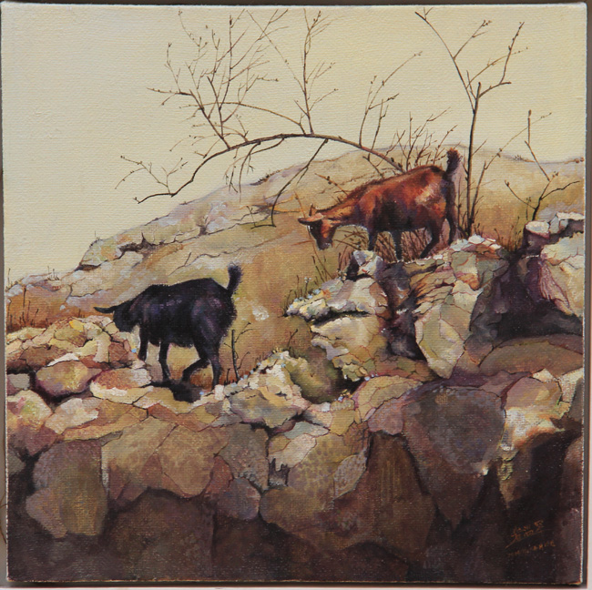 岩温罕 《寻觅》60cm x 60cm.jpg