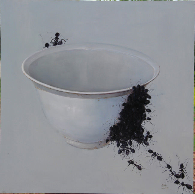 岩温罕 《抢•系列之二》130cm x 130cm.jpg